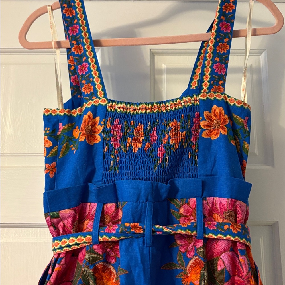 NWT Farm Rio Summer Fruit Scarf Romper - Picture 11 of 11